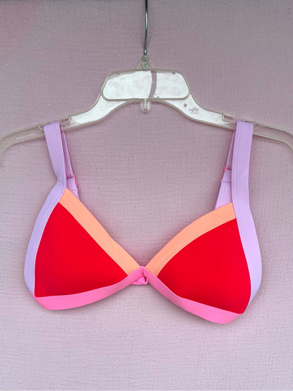 ONEONE Kameron Colorblock Bikini Top Size Large
